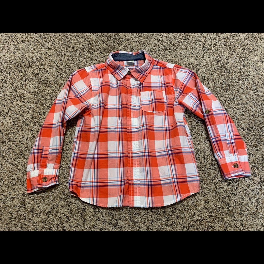 ๐HP๐ Boys Western Long Sleeve Button Down - Picture 1 of 5